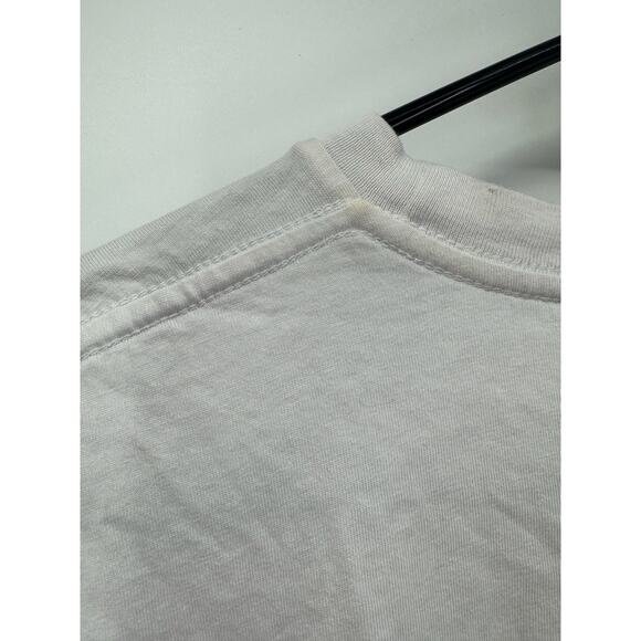 Stance Growth T-Shirt Large White Crew Neck Cotton Rainbow Watercolor Graphic - Picture 5 of 5